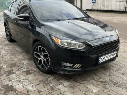 Чорний Форд Фокус, об'ємом двигуна 2 л та пробігом 153 тис. км за 8300 $, фото 1 на Automoto.ua