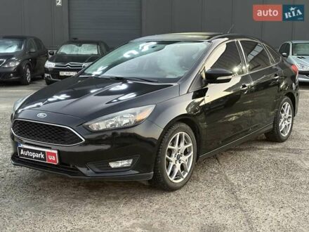 Черный Форд Фокус, объемом двигателя 2 л и пробегом 161 тыс. км за 8590 $, фото 1 на Automoto.ua