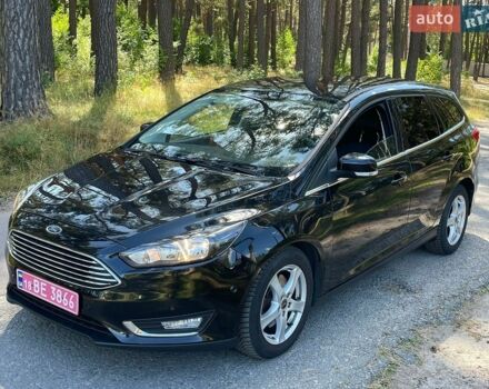 Чорний Форд Фокус, об'ємом двигуна 1.5 л та пробігом 191 тис. км за 5650 $, фото 1 на Automoto.ua