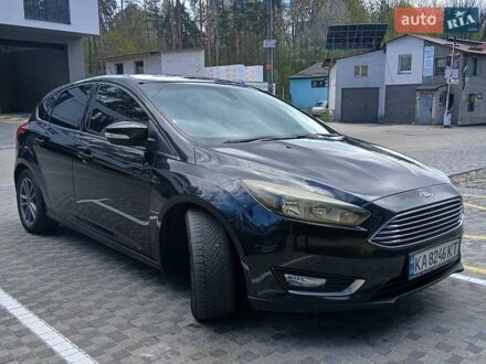 Черный Форд Фокус, объемом двигателя 2 л и пробегом 205 тыс. км за 6800 $, фото 1 на Automoto.ua