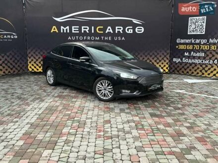 Чорний Форд Фокус, об'ємом двигуна 2 л та пробігом 130 тис. км за 9800 $, фото 1 на Automoto.ua