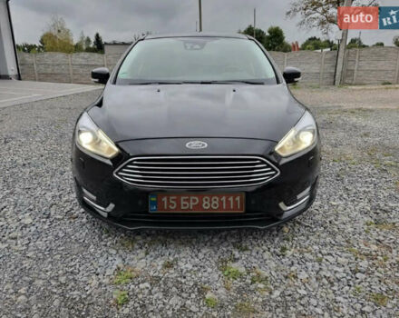 Черный Форд Фокус, объемом двигателя 2 л и пробегом 160 тыс. км за 8000 $, фото 1 на Automoto.ua