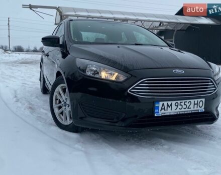 Черный Форд Фокус, объемом двигателя 2 л и пробегом 157 тыс. км за 8800 $, фото 1 на Automoto.ua