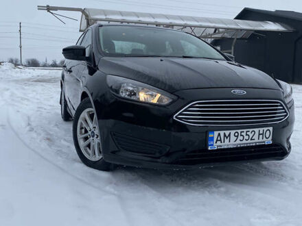 Черный Форд Фокус, объемом двигателя 2 л и пробегом 155 тыс. км за 9300 $, фото 1 на Automoto.ua
