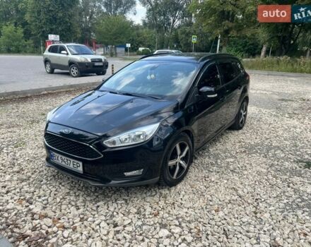 Черный Форд Фокус, объемом двигателя 1.5 л и пробегом 211 тыс. км за 7200 $, фото 1 на Automoto.ua