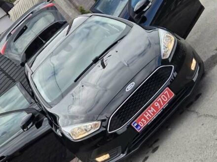 Черный Форд Фокус, объемом двигателя 1.5 л и пробегом 220 тыс. км за 9700 $, фото 1 на Automoto.ua