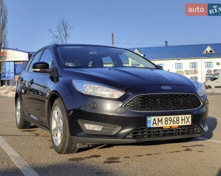 Черный Форд Фокус, объемом двигателя 1.5 л и пробегом 220 тыс. км за 9800 $, фото 1 на Automoto.ua