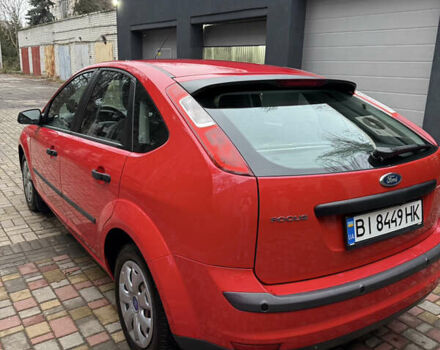 Червоний Форд Фокус, об'ємом двигуна 1.6 л та пробігом 242 тис. км за 4900 $, фото 1 на Automoto.ua