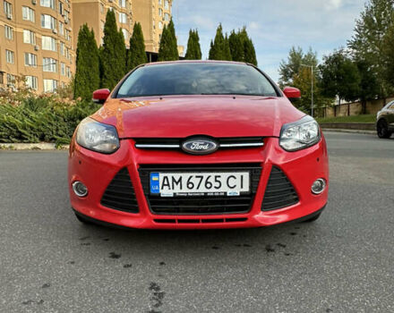 Красный Форд Фокус, объемом двигателя 1.6 л и пробегом 149 тыс. км за 8500 $, фото 2 на Automoto.ua