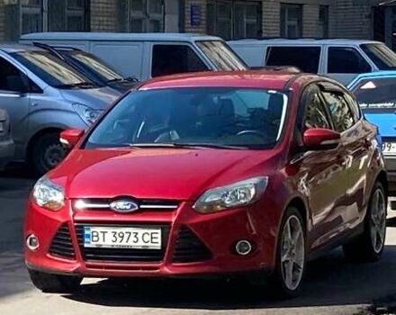 Красный Форд Фокус, объемом двигателя 2 л и пробегом 135 тыс. км за 8100 $, фото 2 на Automoto.ua