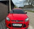 Красный Форд Фокус, объемом двигателя 1.6 л и пробегом 155 тыс. км за 8100 $, фото 1 на Automoto.ua