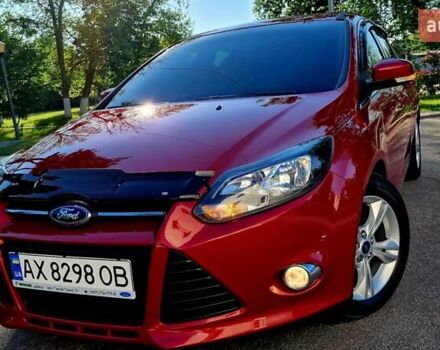 Форд Фокус 2013 в Харькове на Automoto.ua Красный Форд Фокус, объемом двигателя 1 л и пробегом 85 тыс. км за 8470 $, фото 8 на Automoto.ua