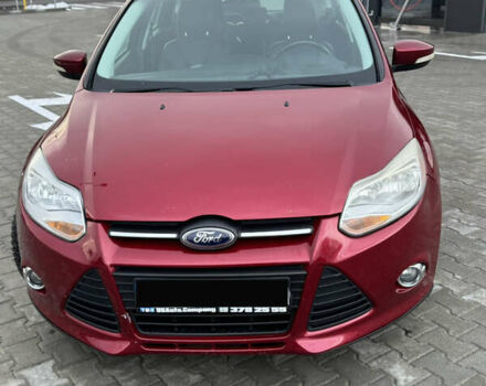 Красный Форд Фокус, объемом двигателя 2 л и пробегом 171 тыс. км за 8300 $, фото 2 на Automoto.ua