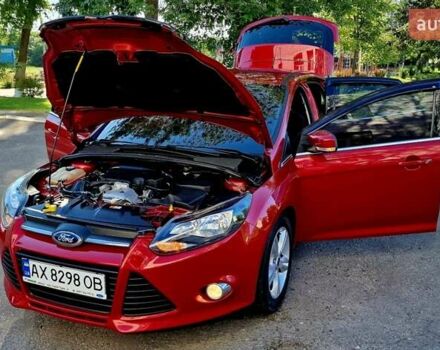 Форд Фокус 2013 в Харькове на Automoto.ua Красный Форд Фокус, объемом двигателя 1 л и пробегом 85 тыс. км за 8470 $, фото 49 на Automoto.ua