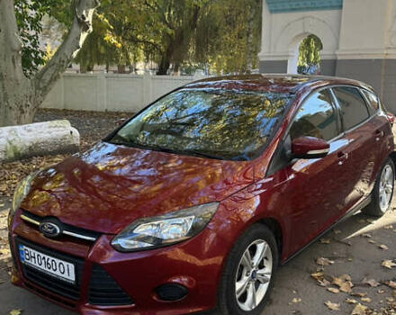 Форд Фокус 2013 в Беляевке на Automoto.ua Красный Форд Фокус, объемом двигателя 2 л и пробегом 138 тыс. км за 7100 $, фото 1 на Automoto.ua