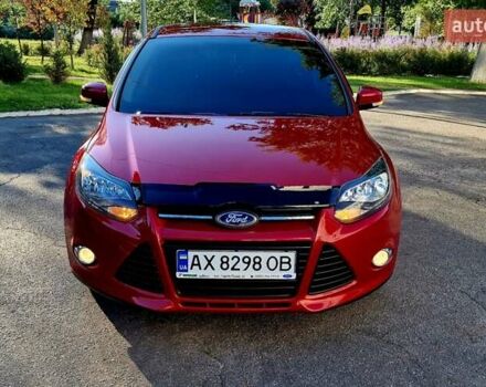 Форд Фокус 2013 в Харькове на Automoto.ua Красный Форд Фокус, объемом двигателя 1 л и пробегом 85 тыс. км за 8470 $, фото 14 на Automoto.ua