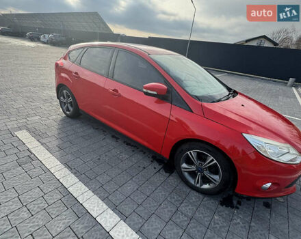 Красный Форд Фокус, объемом двигателя 2 л и пробегом 109 тыс. км за 7300 $, фото 1 на Automoto.ua