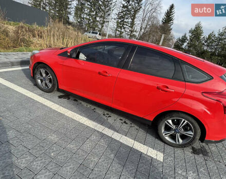 Красный Форд Фокус, объемом двигателя 2 л и пробегом 109 тыс. км за 7300 $, фото 3 на Automoto.ua