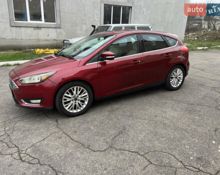 Червоний Форд Фокус, об'ємом двигуна 2 л та пробігом 219 тис. км за 8500 $, фото 1 на Automoto.ua