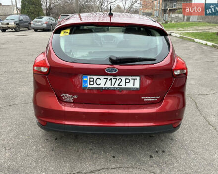 Червоний Форд Фокус, об'ємом двигуна 2 л та пробігом 219 тис. км за 8500 $, фото 4 на Automoto.ua