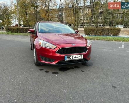 Красный Форд Фокус, объемом двигателя 2 л и пробегом 206 тыс. км за 8500 $, фото 1 на Automoto.ua