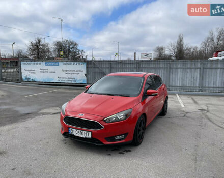 Красный Форд Фокус, объемом двигателя 2 л и пробегом 197 тыс. км за 8500 $, фото 1 на Automoto.ua