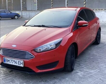 Красный Форд Фокус, объемом двигателя 2 л и пробегом 155 тыс. км за 6500 $, фото 1 на Automoto.ua
