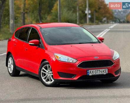 Красный Форд Фокус, объемом двигателя 2 л и пробегом 220 тыс. км за 7500 $, фото 1 на Automoto.ua