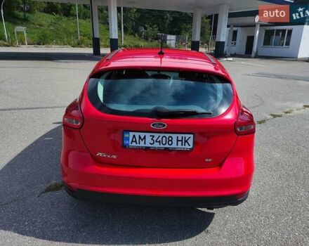 Красный Форд Фокус, объемом двигателя 2 л и пробегом 145 тыс. км за 8700 $, фото 14 на Automoto.ua