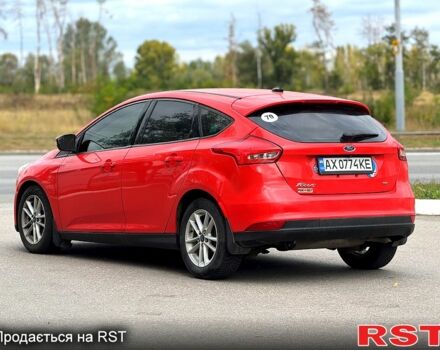 Красный Форд Фокус, объемом двигателя 2 л и пробегом 220 тыс. км за 7800 $, фото 1 на Automoto.ua