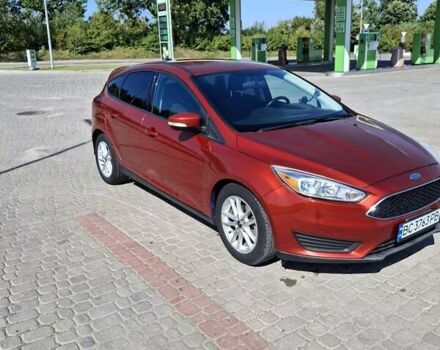 Красный Форд Фокус, объемом двигателя 2 л и пробегом 151 тыс. км за 8000 $, фото 1 на Automoto.ua
