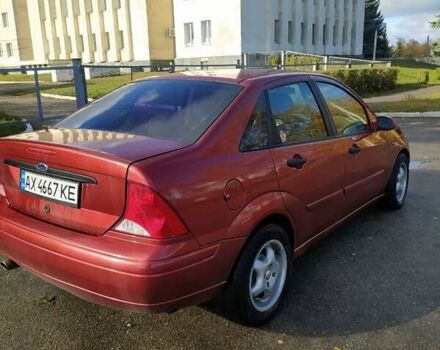 Красный Форд Фокус, объемом двигателя 2 л и пробегом 200 тыс. км за 2700 $, фото 1 на Automoto.ua