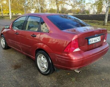 Красный Форд Фокус, объемом двигателя 2 л и пробегом 200 тыс. км за 2700 $, фото 6 на Automoto.ua