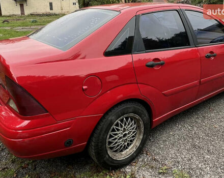 Красный Форд Фокус, объемом двигателя 2 л и пробегом 270 тыс. км за 2500 $, фото 12 на Automoto.ua