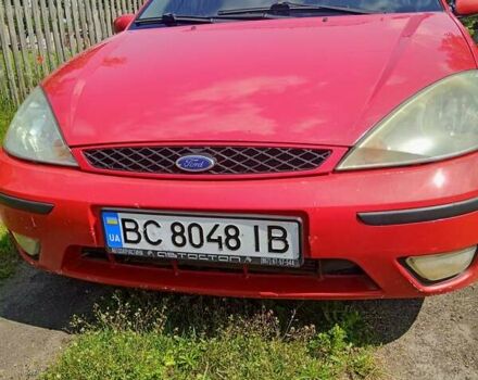 Красный Форд Фокус, объемом двигателя 1.8 л и пробегом 361 тыс. км за 2800 $, фото 1 на Automoto.ua
