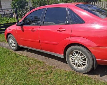 Красный Форд Фокус, объемом двигателя 1.8 л и пробегом 361 тыс. км за 2800 $, фото 5 на Automoto.ua