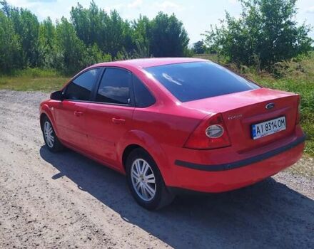 Красный Форд Фокус, объемом двигателя 2 л и пробегом 281 тыс. км за 4200 $, фото 2 на Automoto.ua