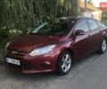 Красный Форд Фокус, объемом двигателя 2 л и пробегом 160 тыс. км за 6700 $, фото 1 на Automoto.ua