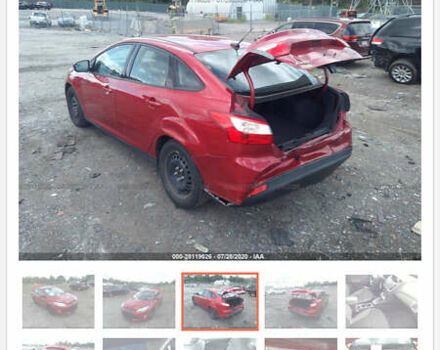 Красный Форд Фокус, объемом двигателя 2 л и пробегом 144 тыс. км за 7800 $, фото 23 на Automoto.ua