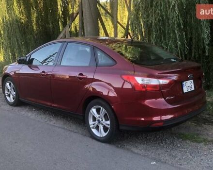 Красный Форд Фокус, объемом двигателя 2 л и пробегом 160 тыс. км за 6700 $, фото 1 на Automoto.ua