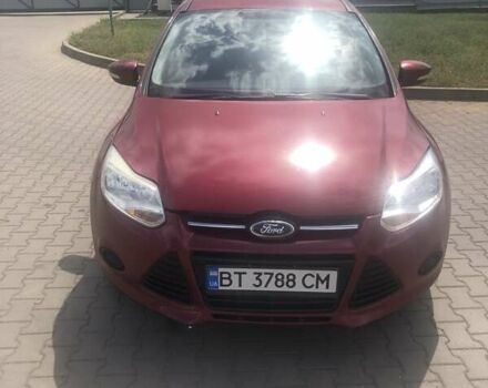 Красный Форд Фокус, объемом двигателя 2 л и пробегом 160 тыс. км за 6700 $, фото 2 на Automoto.ua