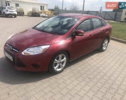 Красный Форд Фокус, объемом двигателя 2 л и пробегом 160 тыс. км за 6700 $, фото 4 на Automoto.ua