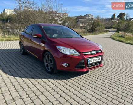 Червоний Форд Фокус, об'ємом двигуна 2 л та пробігом 165 тис. км за 7100 $, фото 2 на Automoto.ua
