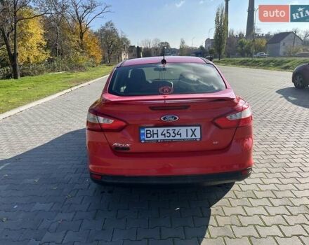 Красный Форд Фокус, объемом двигателя 2 л и пробегом 247 тыс. км за 7000 $, фото 2 на Automoto.ua