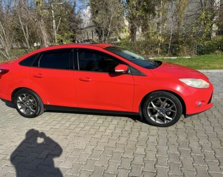 Красный Форд Фокус, объемом двигателя 2 л и пробегом 247 тыс. км за 7000 $, фото 4 на Automoto.ua