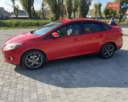 Красный Форд Фокус, объемом двигателя 2 л и пробегом 247 тыс. км за 7000 $, фото 6 на Automoto.ua