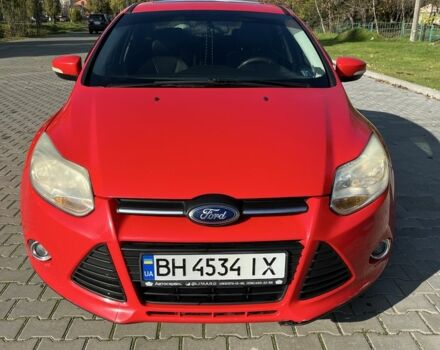 Красный Форд Фокус, объемом двигателя 2 л и пробегом 247 тыс. км за 7000 $, фото 5 на Automoto.ua