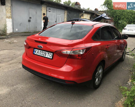 Червоний Форд Фокус, об'ємом двигуна 2 л та пробігом 316 тис. км за 7300 $, фото 2 на Automoto.ua