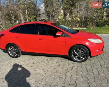 Красный Форд Фокус, объемом двигателя 2 л и пробегом 247 тыс. км за 7000 $, фото 3 на Automoto.ua