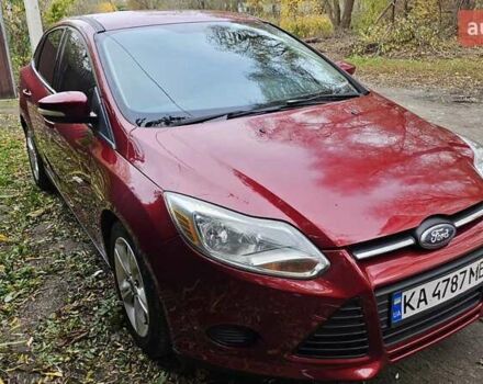 Червоний Форд Фокус, об'ємом двигуна 2 л та пробігом 130 тис. км за 7200 $, фото 1 на Automoto.ua
